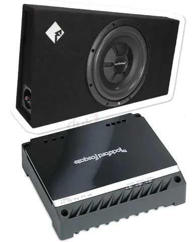 Rockford Fosgate Prime R2S-1X12 Single R2S Slim 12” Shallow
Rockford Fosgate Punch P300-1 amplifire