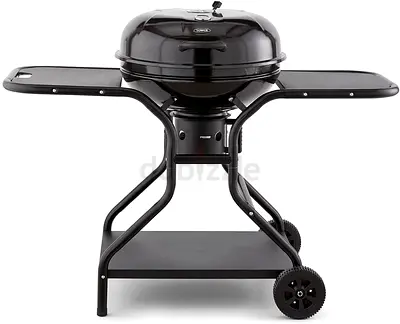 Tower T978511 ORB Grill Pro with Side Tables and Additional Base Shelf, Black