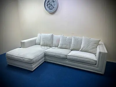 Great condition the one lshape sofa