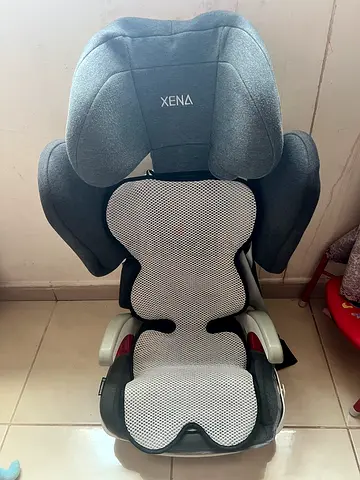 Xena Toddler Car Seat - Grey and White