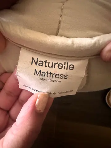 Naturelle Mattress 180x210x 25 cms - Good Used Condition. From Homecentre