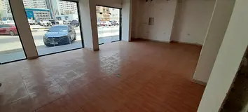 Two Commercial Shops for Annual Rent in Al Majaz 1, Sharjah | Prime Main Road Location, Ideal for Al