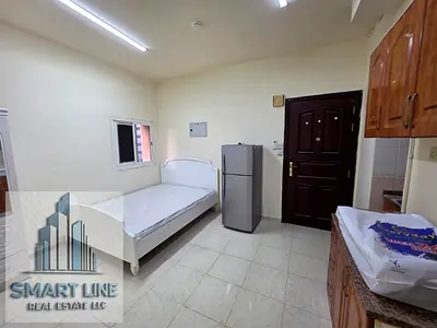 Monthly payment fully furnished studio near to Mubarak center family building rent only 1800