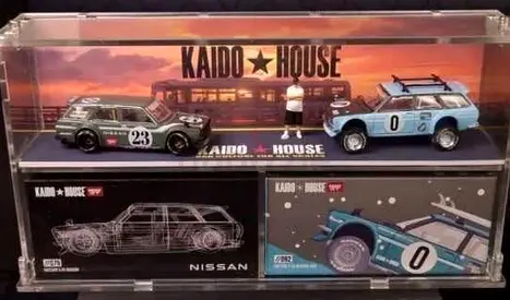 ACRYLIC DISPLAY BOX FOR DIECAST