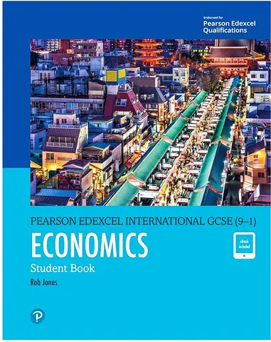 Pearson Edexcel International GCSE (9-1) Economics Student Book