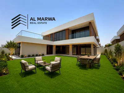 Luxury 5 Bedroom Villa for Rent with Spacious Terrace, Private Garden, Maid and Driver Rooms, Closed Kitchen, Elegant Majlis, Large Living Area, Premium Finishes, Modern Design, Prime Location, Family