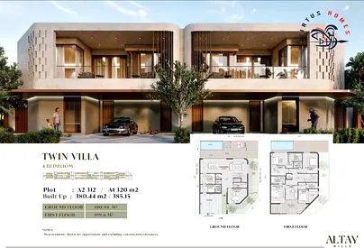 4-Bedroom Twin Villa – Al Tay Hills, Al Tay West, Sharjah