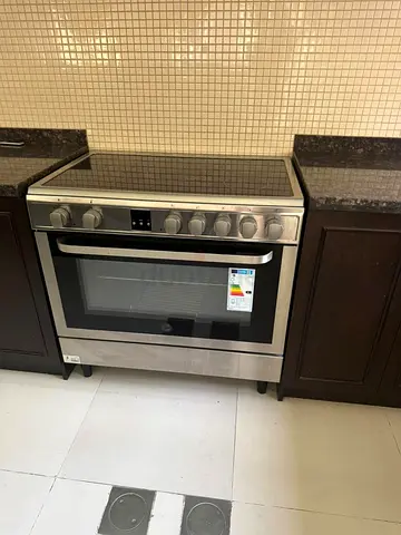 Hoover 5 zone Electric cooker 90by60 cm