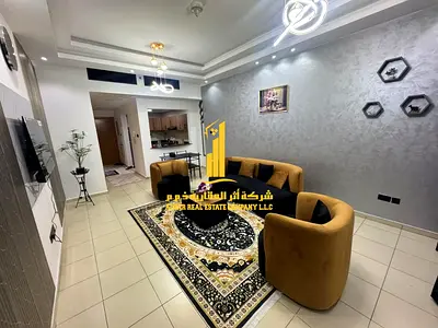 شقة فخمة غرفة وصالة  بعجمان - الراشدية3 - ابراج عجمان ون - مفروشة فرش جديد للايجار الشهرى