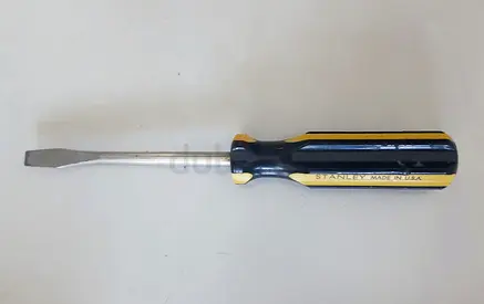 Stanley Flat‑Head Screwdriver – Used, Good Condition
