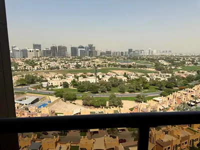 Furnished Studio | Elite Sports Residence 8 | Golf & Skyline View