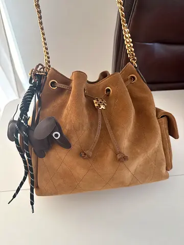 Tory Burch Charlie Suede bag