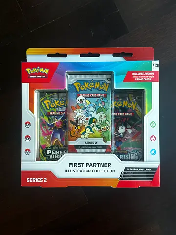 Pokemon Tcg first partner illustration box