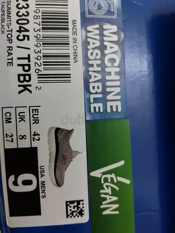 Skechers Mens Sneakers Size 9 (EU 42) - Machine Washable
