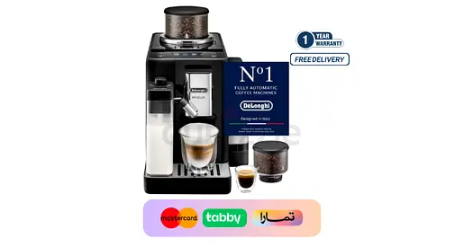 DeLonghi Fully Automatic Espresso  Coffee Machine with Built-in Grinder EXAM440.55.B