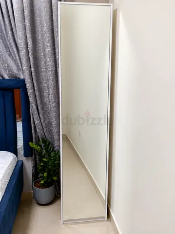 IKEA White Storage Cabinet with Mirror | Good Condition | Negotiable