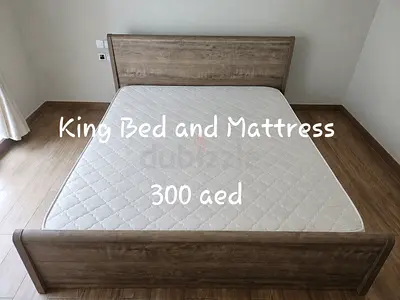 King Bed and Mattress