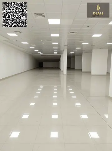 Massive 13,000 Sq.Ft. Premium Showroom | Prime Location | Close to Sheikh Zayed Road | Inbuilt Washrooms & Storage | AED 699K