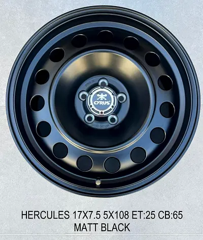 4 steel rims and AT tires for sale. Brand new condition!