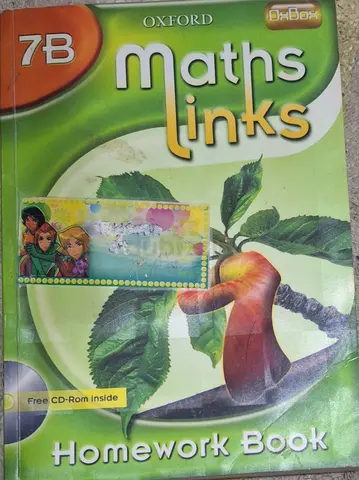 Oxford Maths Links 7B Homework Book (with CD-ROM) Grade 6-7 Year 7-8