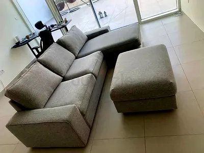 Without footstool ikea kivik L Shape Sofa