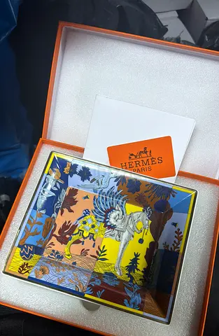 Hermès Porcelain Tray - Authentic VIP Set
