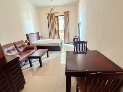 CONNECTED DEWA CHILLER - UPTO 12 CHQ'S - FURNISHED STUDIO