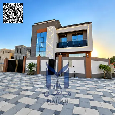 Luxury Corner Villa for Sale in Al Yasmeen, Ajman | G+1 | O General AC | Near Mosque & Park | AED 2