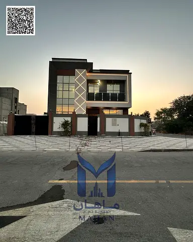 Luxury 5BR Corner Villa with Roof | Near Masjid | Registration Fee Included | 3,650 Sq Ft | Freehold | Al Yasmeen, Ajman