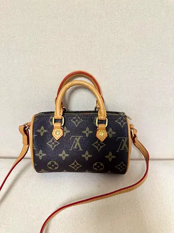 Small Louis Vuitton STYLE Monogram Speedy-style Crossbody Bag