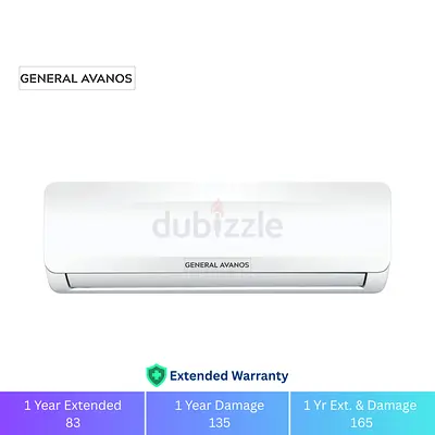 General Avanos 1 Ton Rotary Split Air Conditioner - 1 Year Warranty