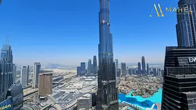 Full Burj Khalifa View | 3BR | Prime Location