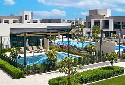 Pool And Park View | Single Row | Modern Living