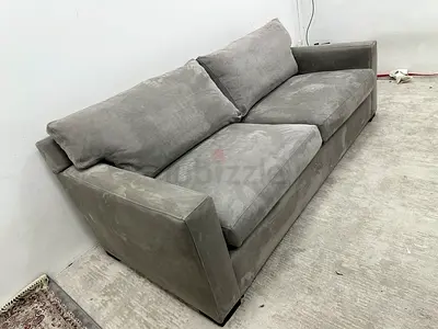 Almost brand new cratebarrel 3 seater sofa