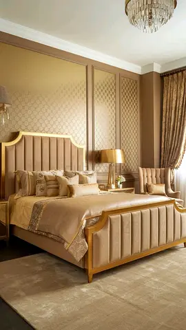 Luxurious Double Size Bed Frame With Mattress. Stylish Brand New Bed