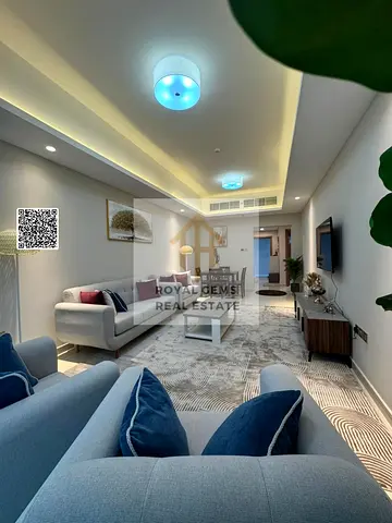 Exclusive 3-Bedroom Fully Furnished Apartment | Annual Rent | Luxury Family Living in Gulfa Towers