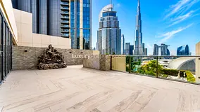 Rare 3 Bedroom Podium | Burj Views | Private Lift