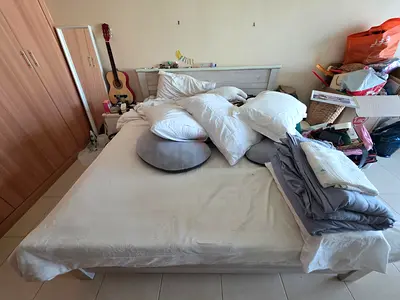 King Size BED including mattress from PAN EMIRATES MOVING OUT RUSH SALE