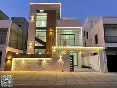 Own your dream villa Modern design with a roof terrace and 5000 sq m built-up area Close to the mosq