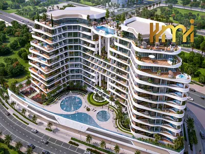 Modern Studio | Skyline & Pool View | Majan Apartment