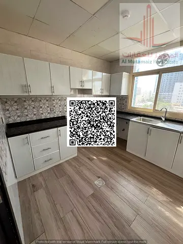 TWO bedroom and living room for rent in Al Rashidiya 2 with balcony