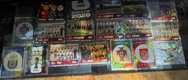Panini rare cards