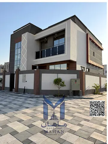 Brand New Corner 5BR Villa for Sale in Al Yasmeen, Ajman | Opposite Mosque | Majlis + Hall |