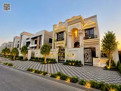 Luxury villa in a prime location, fully equipped with air conditioning, directly opposite the mosque