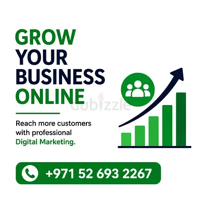 Grow Your Business Online Reach more customers with professional Digital Marketing