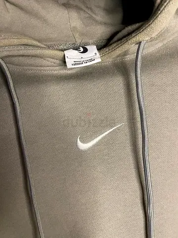 Mens Nike x Fear of $% style grey pullover hoodie - Medium