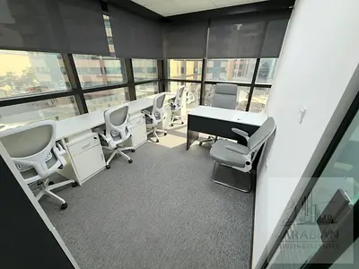 Ready to Move-in | Fully Furnished Offices with Window View Near BurJuman Metro | Budget Price