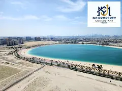 Sea View 1 Bedroom Apartment for Rent | La Plage Tower, Al Mamzar, Sharjah