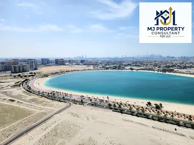 Sea View 1 Bedroom Apartment for Rent | La Plage Tower, Al Mamzar, Sharjah