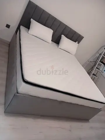 We are selling brand new King size Bed with Mattress Available